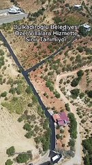 Kahramanmaraş'ta belediyenin villalara özel asfaltlama çalışması halkı çileden çıkardı