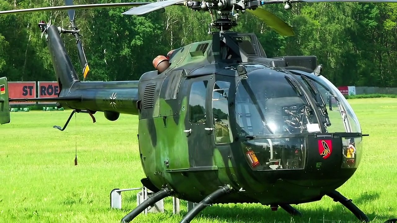 MBB Bo 105 - helicopter - HD
