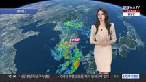 [날씨] 내일 아침까지 오락가락 비…그친 뒤 다시 무더위