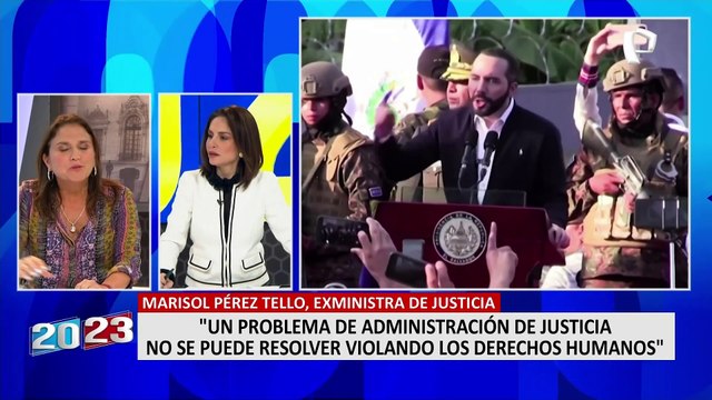 Marisol Pérez Tello: “El señor Acuña tiene que responder por las barbaridades de Soto”