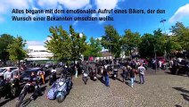 Emotionale Biker-Aktion im Oberbergischen!