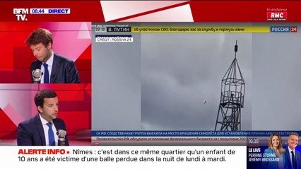 Mort d'Evguéni Prigojine: "Je ne peux pas dire que j'ai été surpris", confie Jean-Philippe Tanguy