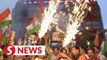 People across India celebrate moon landing