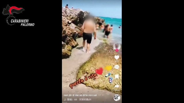 Ai domiciliari posta video su Tik Tok dal mare, in carcere