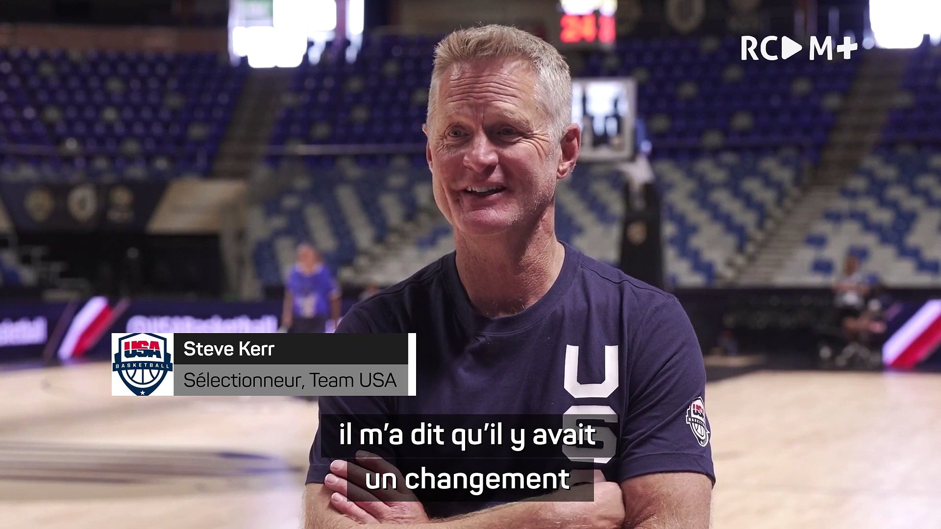 Steve Kerr, sélectionneur de la Team USA en basket-ball et... investisseur  du club espagnol ! - Vidéo Dailymotion