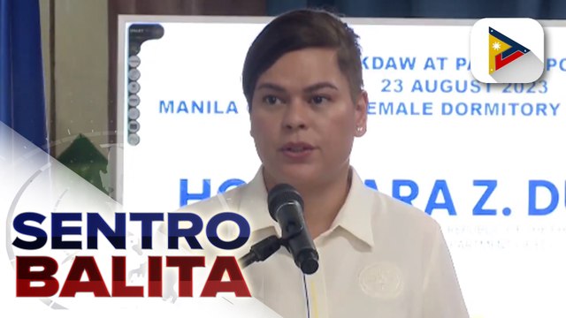 VP Sara Duterte, sinabing maaari pa ring magbigay ng tulong ang Makati at Taguig sa 14 na mga eskuwelahan na apektado ng jurisdiction issue
