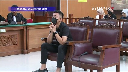 Bacakan Replik, Jaksa Tetap Minta Hakim Vonis Mario 12 Tahun Penjara