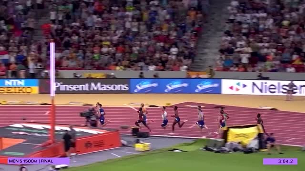 Highlights: Kerr gewinnt Gold bei 1500-Meter-Lauf