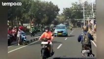 Polisi Berlakukan Tilang Elektronik di Lenteng Agung, Buntut Kecelakaan Truk Tabrak Motor Lawan Arah