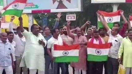 निवाई: भाजपा कार्यकर्ताओं ने अहिंसा सर्किल पर क्यों की आतिशबाजी?, जानिए क्या है मकसद?