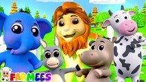 Animal Dance Song - More Nursery Rhymes & Cartoon Videos For Kids by Farmees