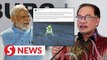 Anwar congratulates India on historic moon landing