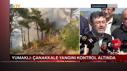 Eskişehir orman yangını söndürüldü mü? Eskişehir, Çanakkale orman yangınları söndü mü? İbrahim Yumaklı açıkladı!