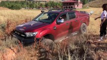 ERZURUM - Kadınlar Narman Peri Bacaları'nda off-road gösterisi yaptı