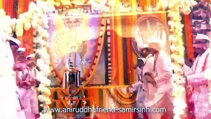 Garhane (#prayer) performed during Aniruddha Pournima Utsav  #AniruddhaBapu