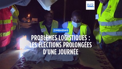 Zimbabwe : les élections prolongées d'une journée à cause de problèmes logistiques