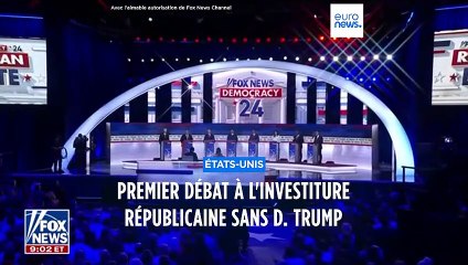 Etats-Unis : premier débat à l'investiture républicaine sans Donald Trump