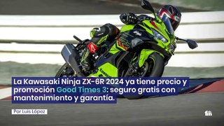 La Kawasaki Ninja ZX-6R 2024 ya tiene precio y promoción Good Times 3