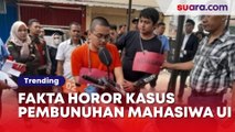 Fakta Horor Rekonstruksi Kasus Pembunuhan Mahasiswa UI: Korban Ditusuk 30 Kali, Pelaku Menangis