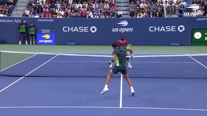 US Open - L’échange hilarant entre Alcaraz et Tiafoe