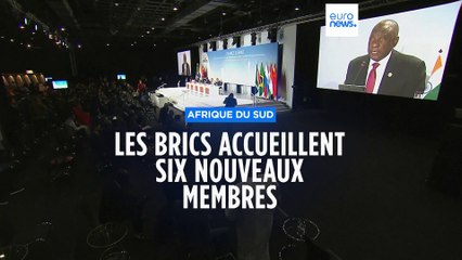Les Brics accueillent six nouveaux pays membres