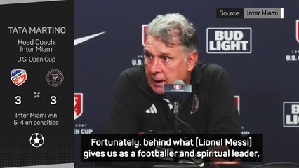 Messi 'makes the difficult seem normal' - Inter Miami's Martino