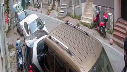 Cihangir'de Motosiklet Hırsızı Yakalandı