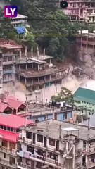 Himachal Pradesh: Several Houses Collapse As Massive Landslide Hits Anni Town In Kullu District