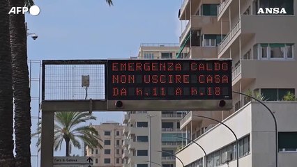 Caldo e afa almeno sino a domenica, poi crollo termico