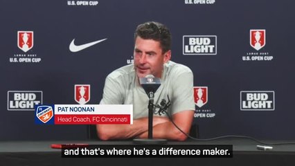 Cincinnati boss hails 'difference-maker' Messi