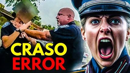 Cuando las mujeres policías cometen GRANDES errores