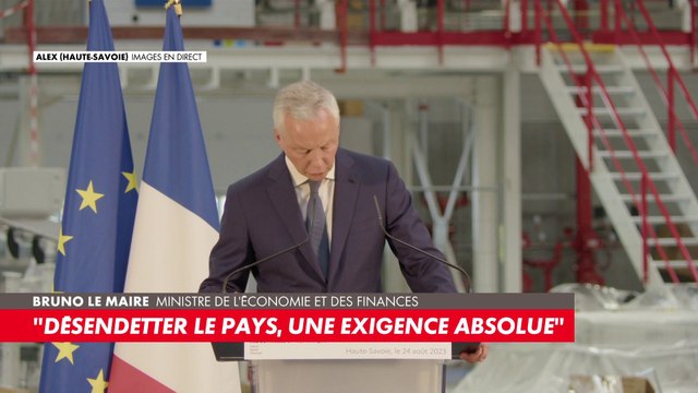 Bruno Le Maire : «L'état doit donner l'exemple en réduisant les dépenses publiques»