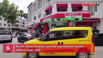 Antalya'da Rus çiftten tepki çeken 46 dakikalık video