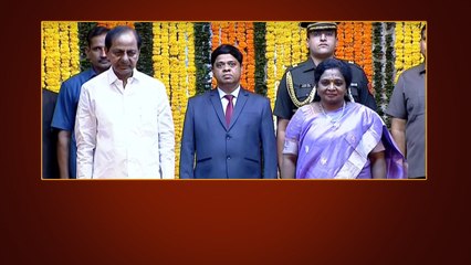Patnam Mahender Reddy Oathing Cermony లో KCR, Governor |Telugu Oneindia