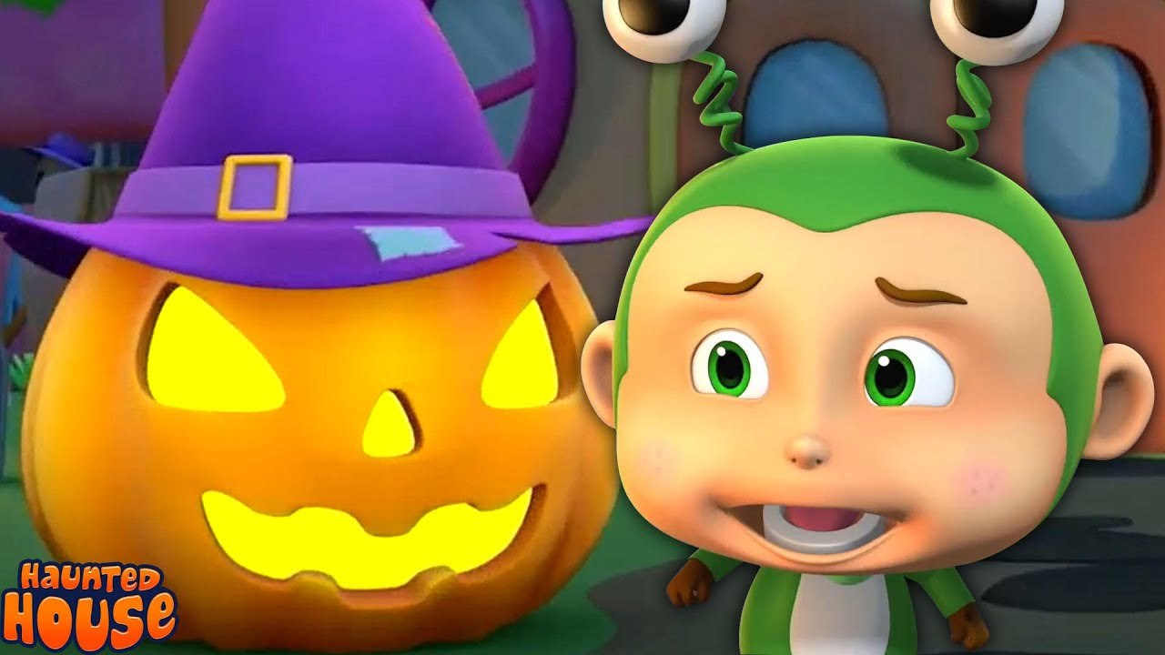 There Is Scary Pumpkin, Spooky Rhyme And Halloween Song For Kids