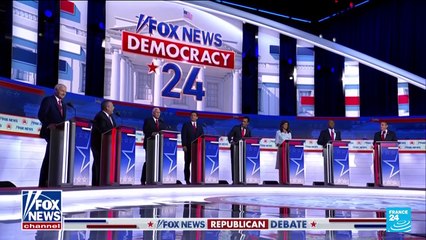 États-Unis : premier débat des candidats républicains à la primaire, sans Trump