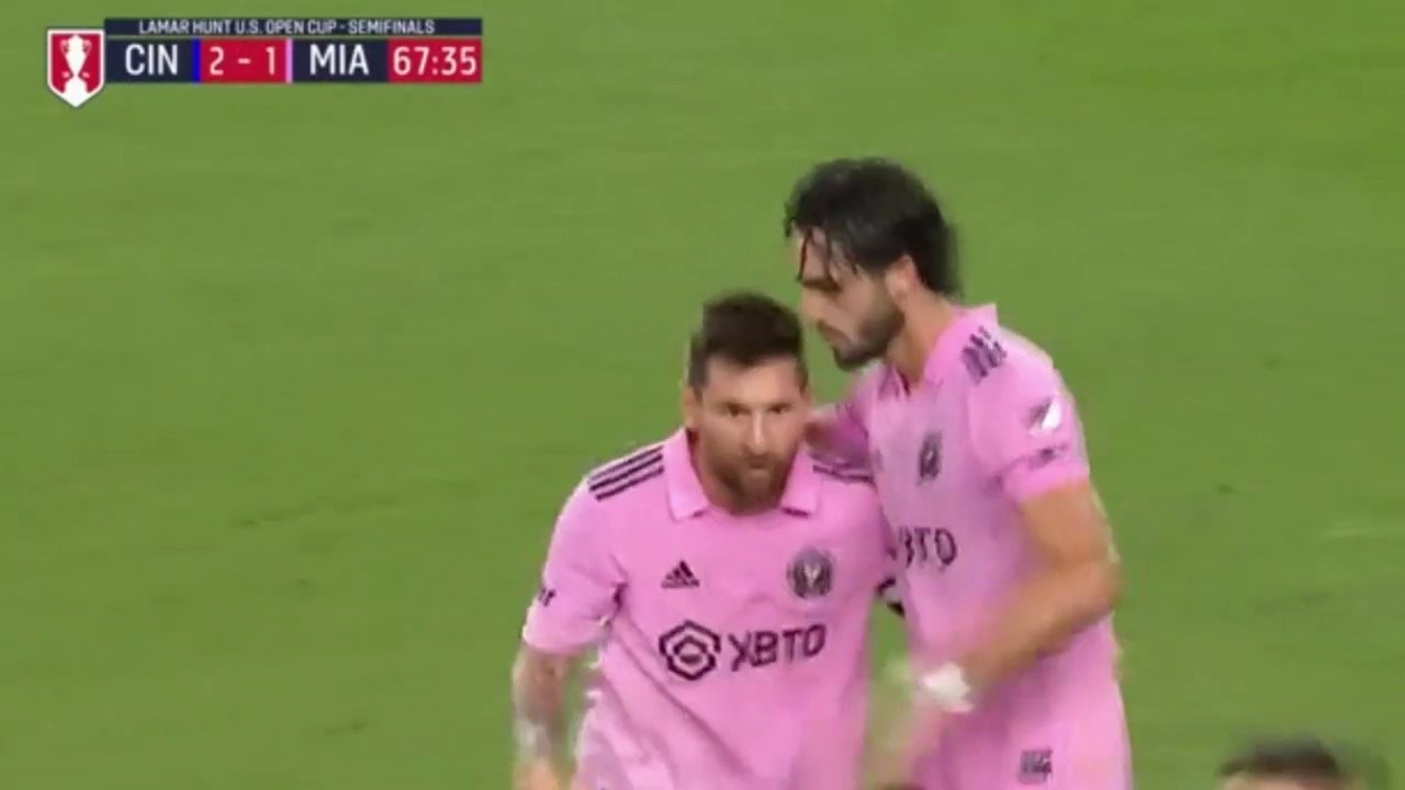 US Open Cup Semifinal: FC Cincinnati vs Inter Miami - Highlights II Score 3-3 ( 4-5 Pen )