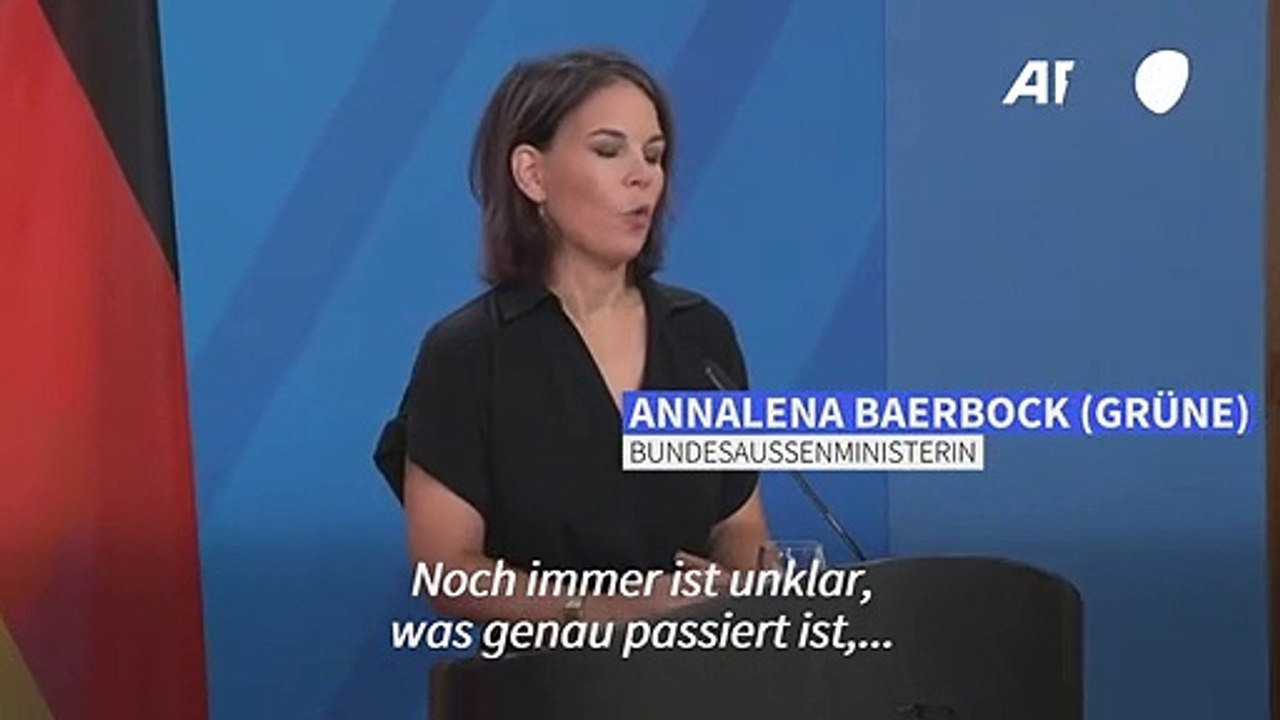 Baerbock: Prigoschin-Absturz 'kein Zufall'