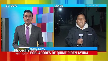 Las llamas se reavivan en las serranías de Quime y la humareda afecta a la ciudad 