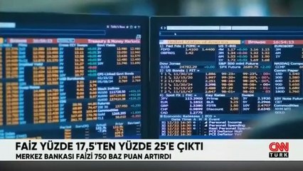 Merkez Bankası faiz kararını açıkladı