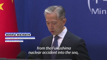 China condemns Japan for 'unilaterally and forcibly' releasing Fukushima wastewater