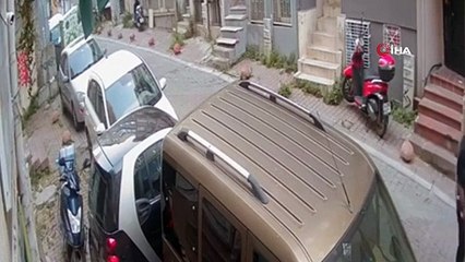 İstanbul'da motosiklet hırsızı böyle yakalandı