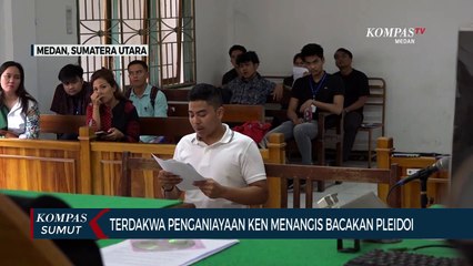 Terdakwa Penganiayaan Ken Admiral Menangis Bacakan Pleidoi