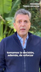 MEDIDAS PARA BENEFICIARIOS DE LA TARJETA ALIMENTAR