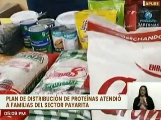 Familias del estado Apure fueron beneficiadas con el Plan de Distribución de Proteínas