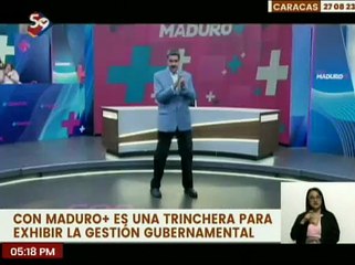 Programa Con Maduro + un acercamiento del presidente Nicolás Maduro para saber la realidad pueblo