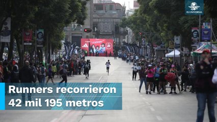 Con ambiente festivo, así se vivió la edición XL del Maratón Internacional de la CDMX