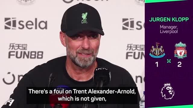 Van Dijk shouldn't have been sent off - Klopp