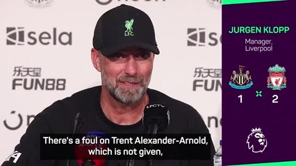 Van Dijk shouldn't have been sent off - Klopp