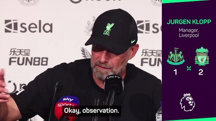 Van Dijk shouldn't have been sent off - Klopp